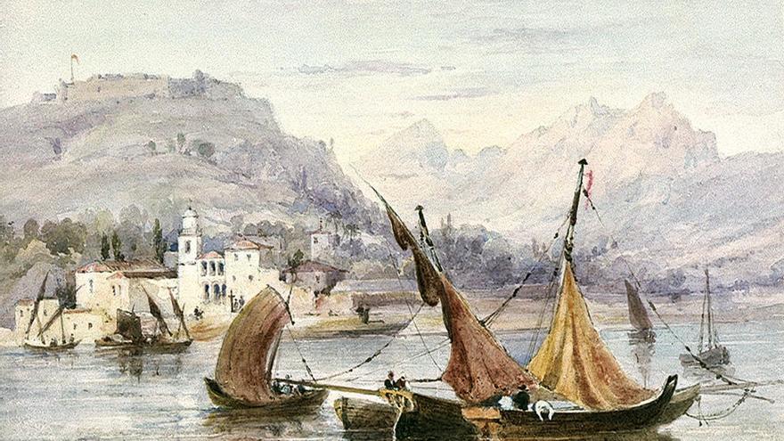 Vigo, alrededor de 1880. // National Maritime Museum