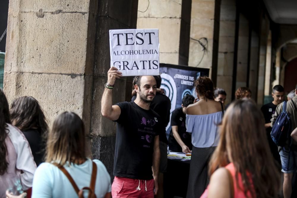 Gran fiesta de la sidra en Gijón