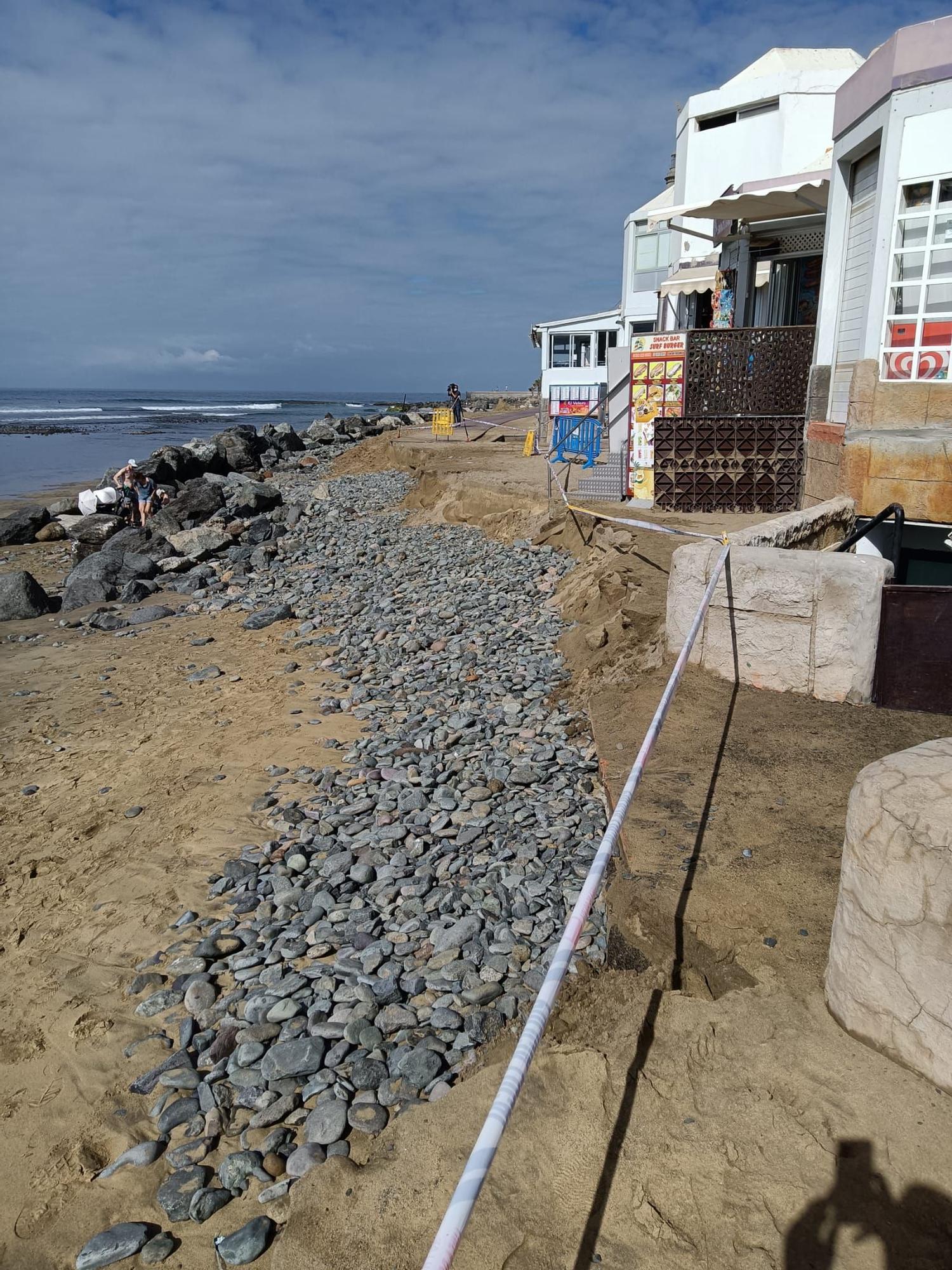 Así está el paseo del Faro de Maspalomas (27/04/21)