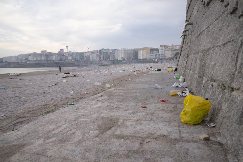 San Juan A Coruña 2019 | Día de resaca y limpieza