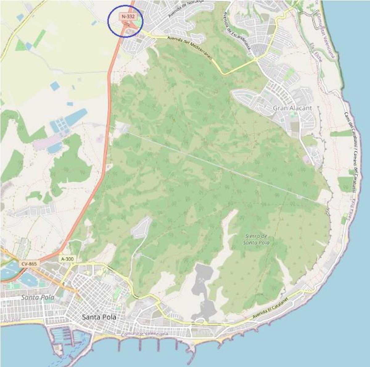 Lugar donde se ejecutará la obra