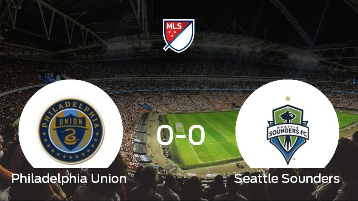 El Philadelphia Union y el Seattle Sounders se repartieron los puntos tras un empate a 0