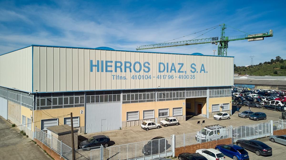 Fachada de Hierros Díaz.