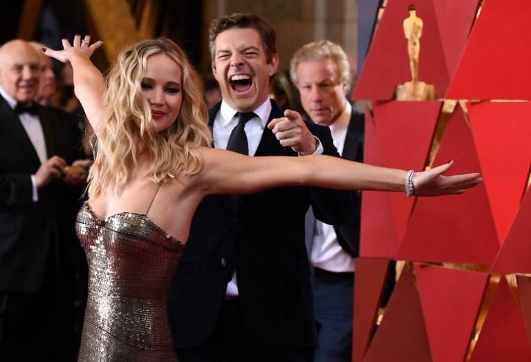 El show de Jennifer Lawrence en los Oscars 2018