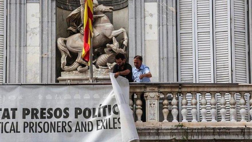 El TSJC quiere tener la sentencia de Torra sobre los lazos amarillos antes de Navidad