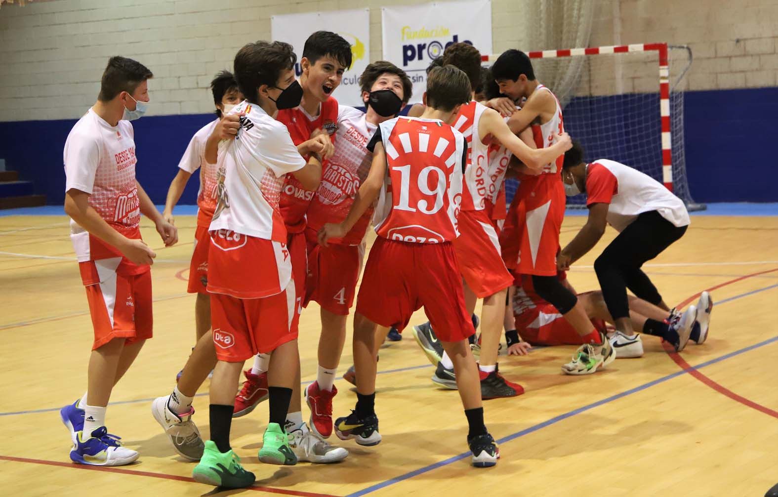 Maristas-Cordobasket final por el título provincial infantil masculino de baloncesto