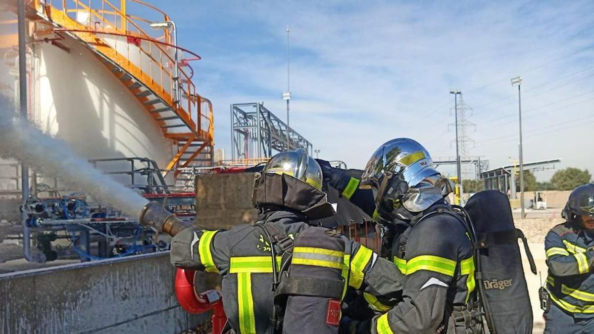 Bomberos de la Comunidad de Madrid.