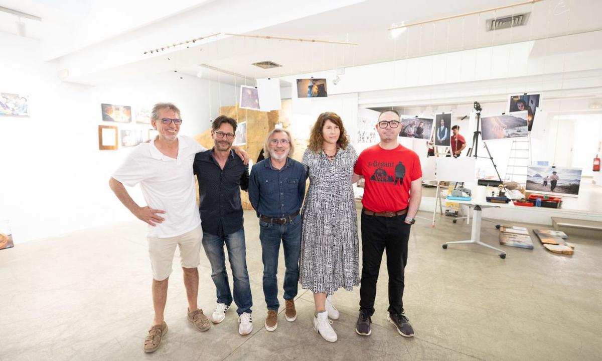 Pablo Alcántara, Toni Planells, Miquel Costa, Ana Olivia Fiol y Héctor Escandell.