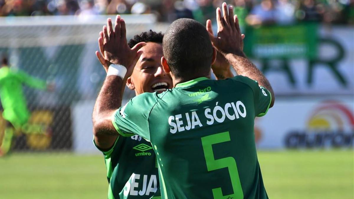 El Chapecoense volvió a sonreir