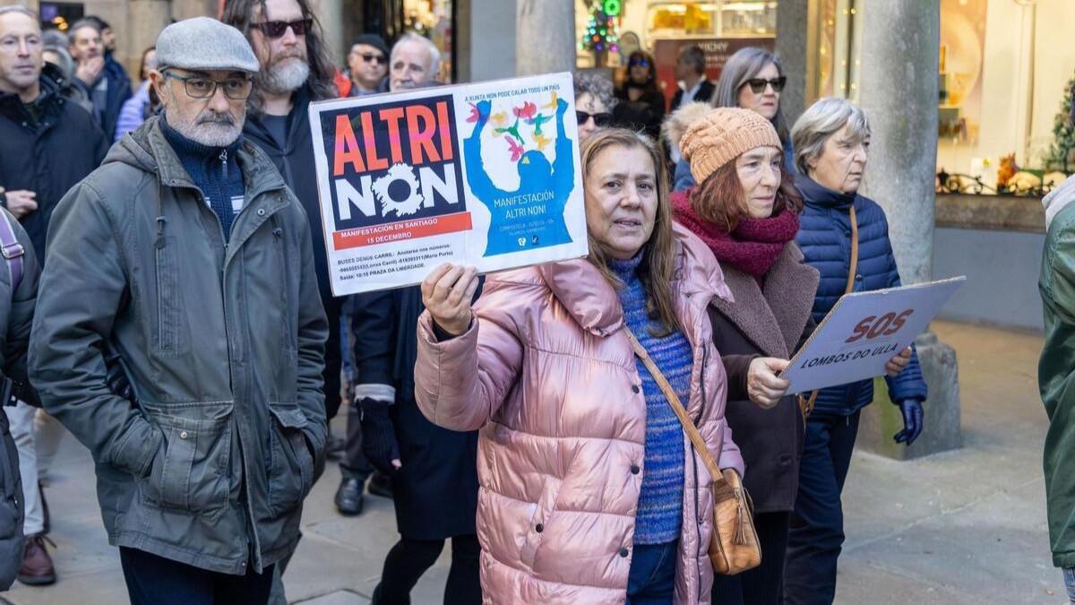MANIFESTACIÓN ALTRI SANTIAGO | La manifestación contra Altri tomará Santiago este domingo y busca repetir un rechazo masivo al proyecto