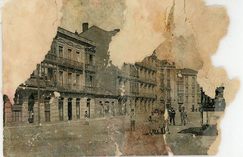 La evolución de Gijón a través de las postales