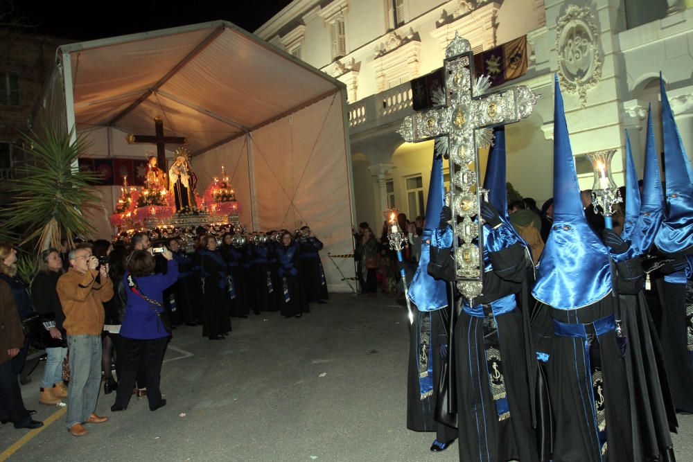 Procesión de la Veracruz de los Marrajos en Cartagena