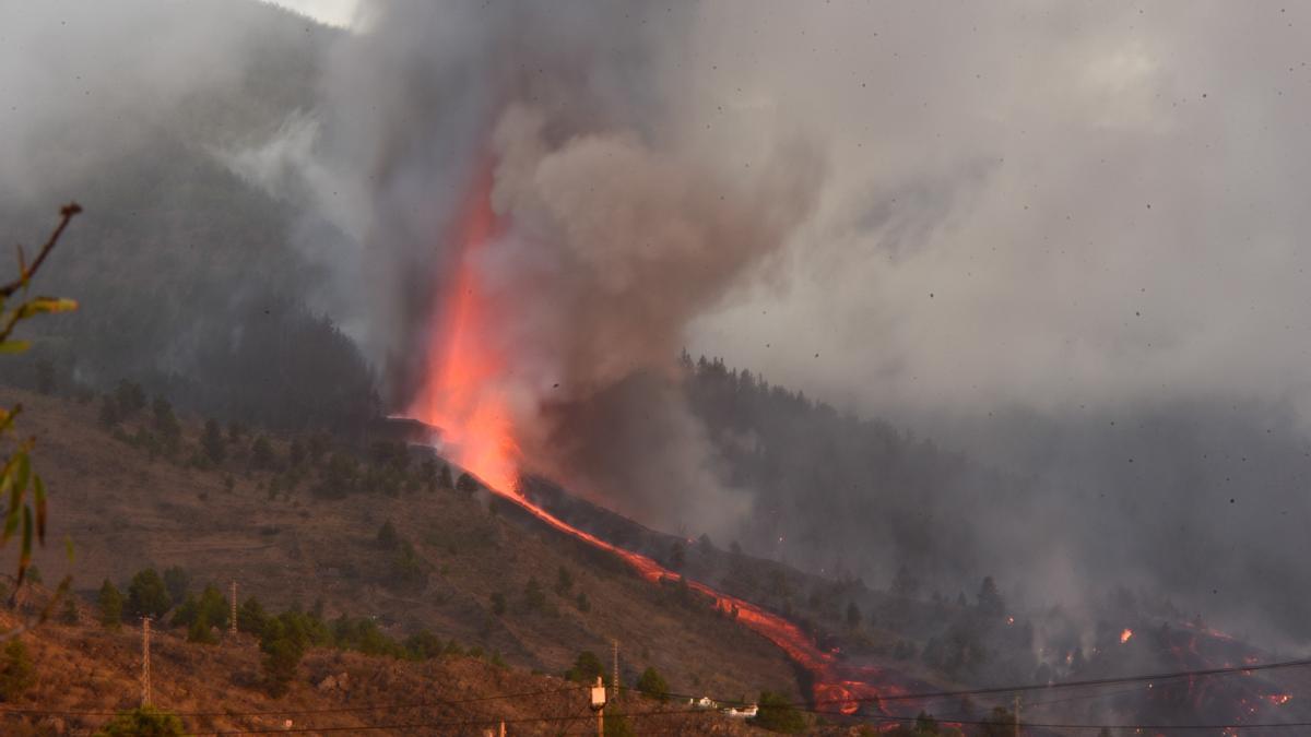 L&#039;erupció del volcà  &#039;Cumbre Vieja&#039;  de l&#039;illa de La Palma