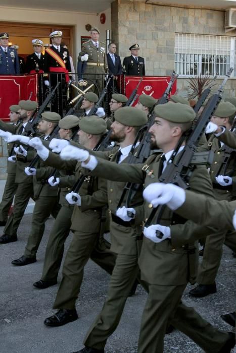 Acto por la festividad de Santa Bárbara en el Cuartel de Artillería Antiaérea de Cartagena