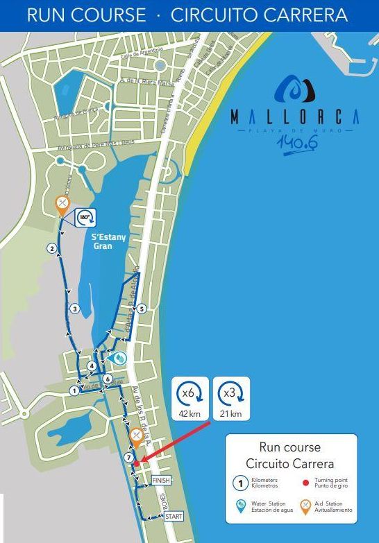 Recorrido a pie de la Mallorca 140.6