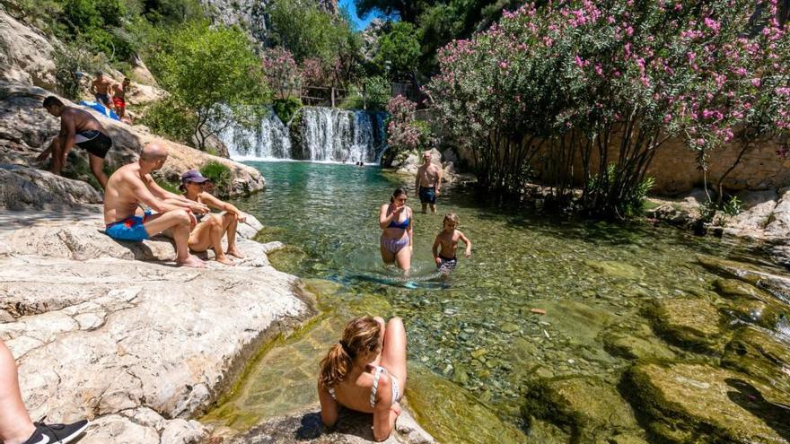 Las Fuentes del Algar reabren con aforo limitado