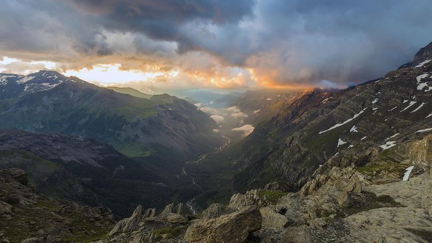 La Valle Verde o Pineta es parte de la travesía circular de ‘Las Feixas’ en el Parque Nacional de Ordesa y Monte Perdido.