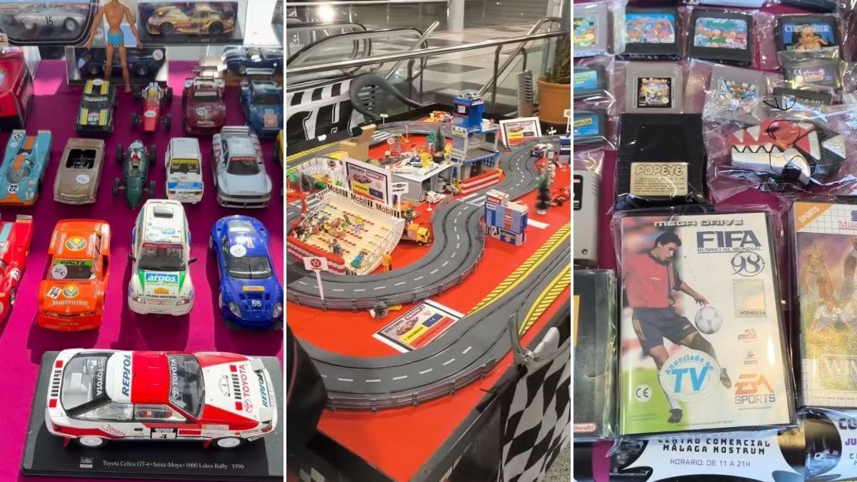 El centro comercial de Málaga que acoge este sábado una Feria de Coleccionismo con coches de scalextric, cartas de fútbol y camisetas de fútbol: horarios, ubicación y stands