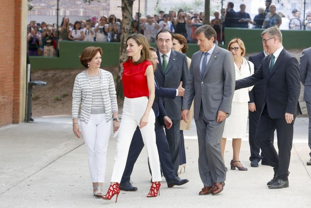 Visita de la Reina Letizia al colegio Quirinal