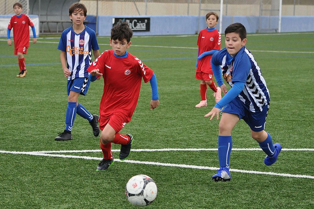 Fútbol base del fin de semana