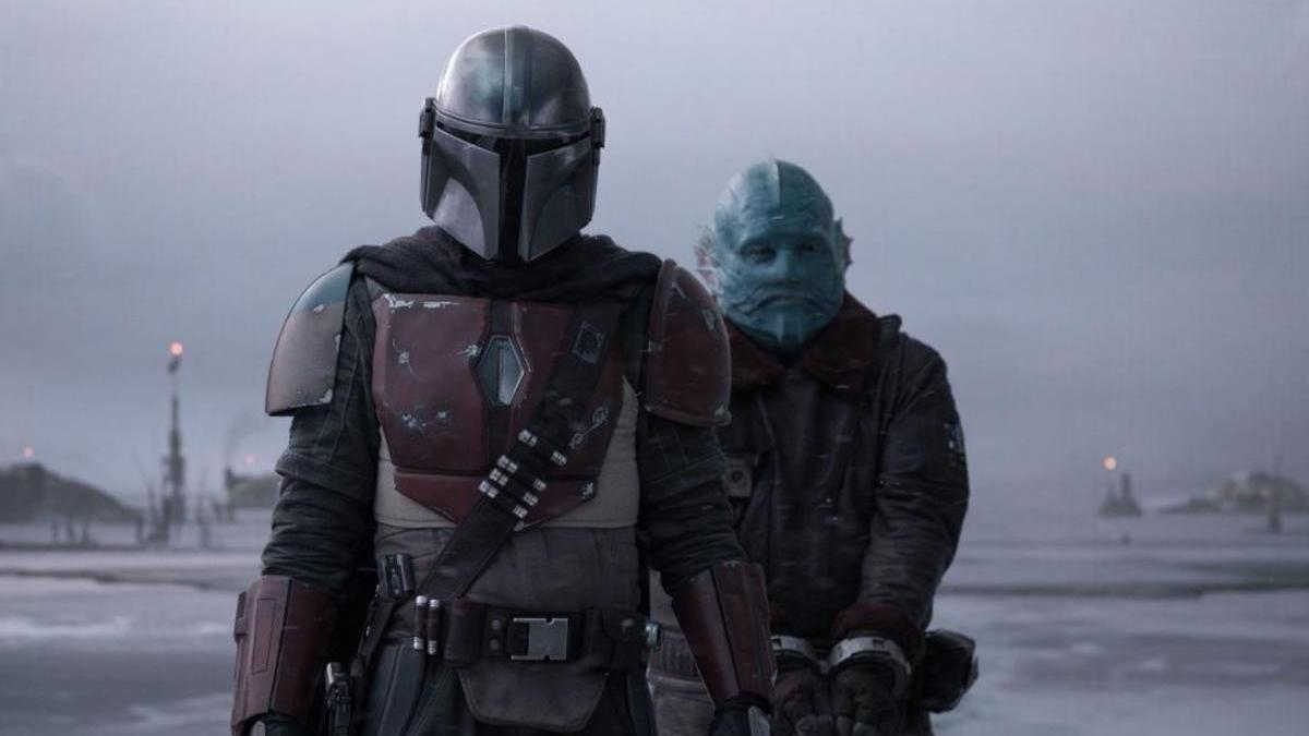 Una escena de &#039;El Mandalorian&#039;.