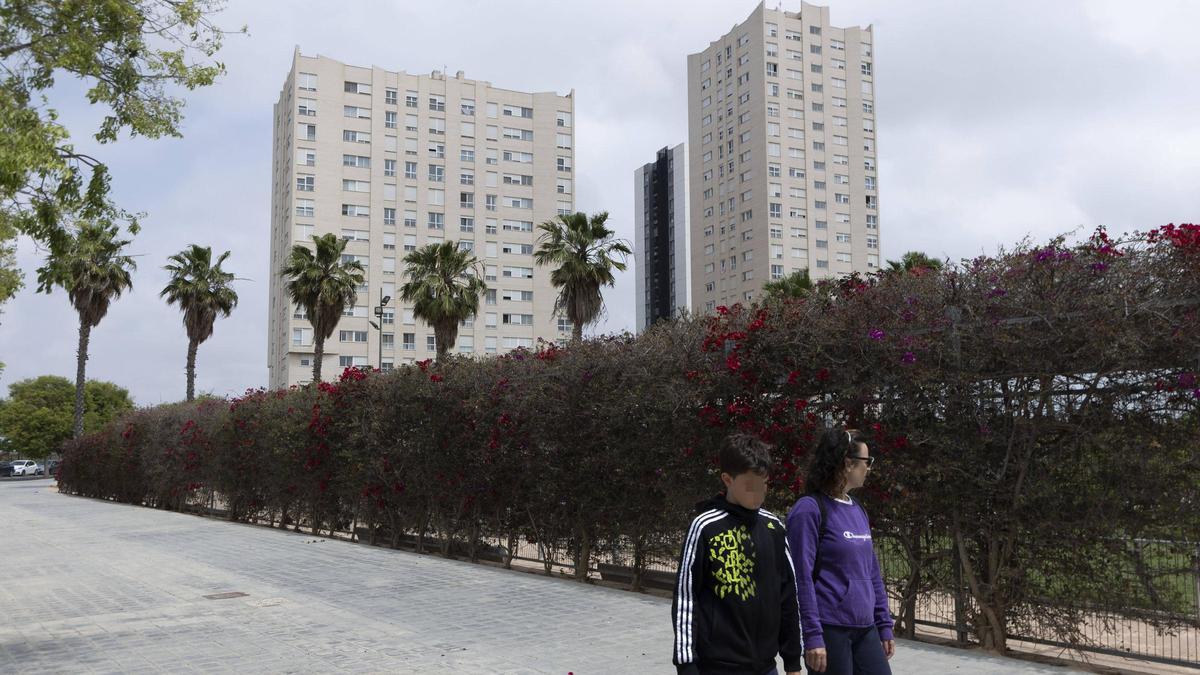 Edificio de viviendas de La Torre que un inversor ha reservado a 67.000 euros el piso.