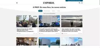 "A prop": el projecte que permet al lector dissenyar un diari proper i fet a mida