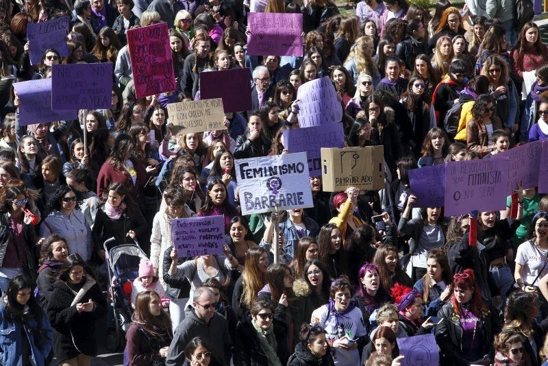 Concentraciones por el 8-M en Zaragoza