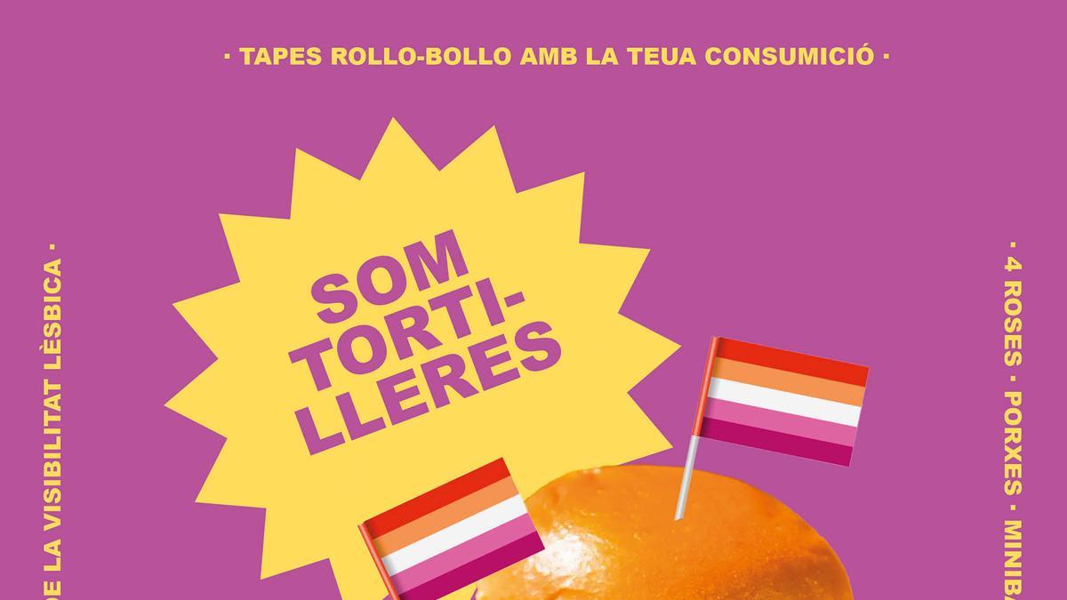 Tortilla y bollos en Xàtiva para fomentar la visibilidad lésbica en Xàtiva