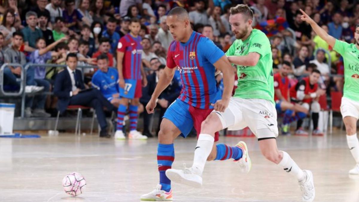 Viña Albali Valdepeñas-Barça, en la ida de semifinales