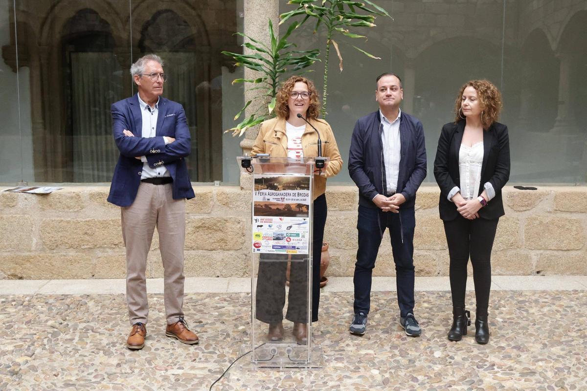 Presentación Feria Agroganadera de Brozas.