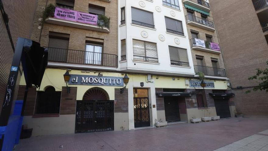 Clamor vecinal por un &quot;prostíbulo&quot; en un edificio de la plaza del Portillo de Zaragoza