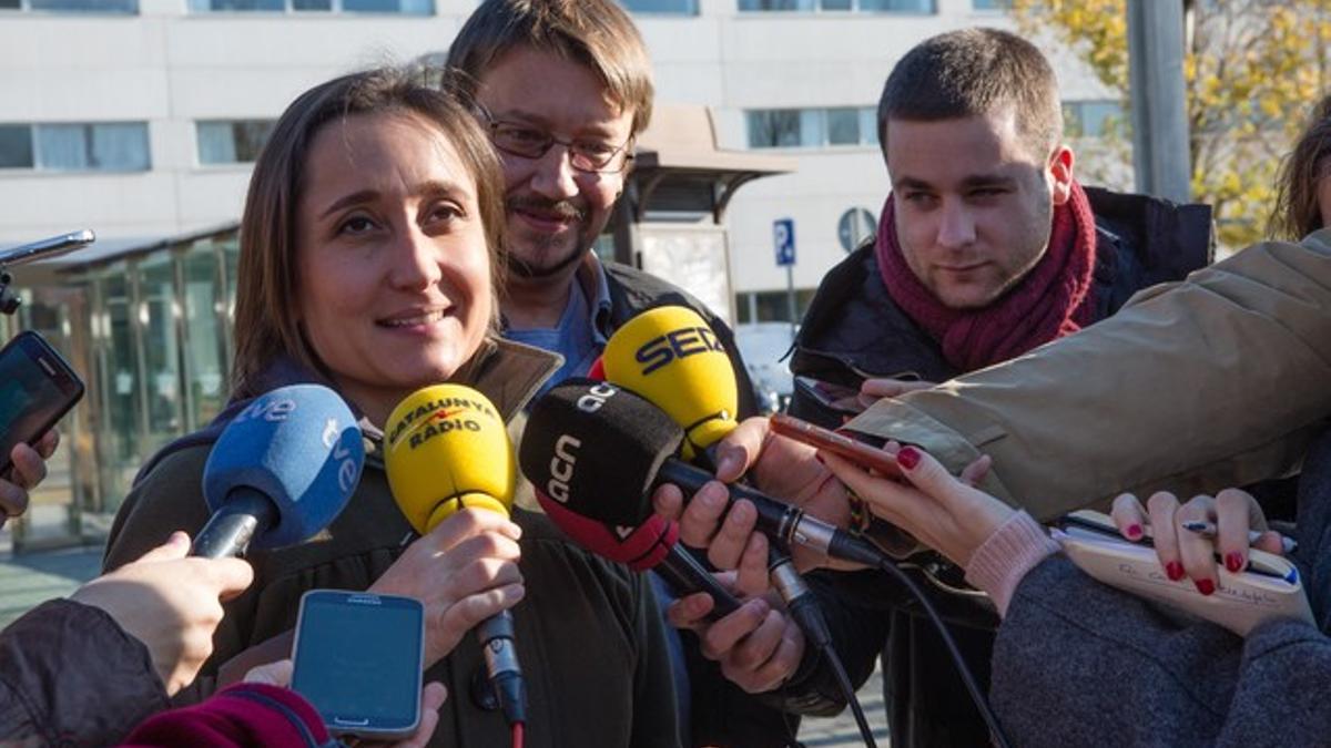 Marta Sibina, número dos de la candidatura de En Comú Podem.