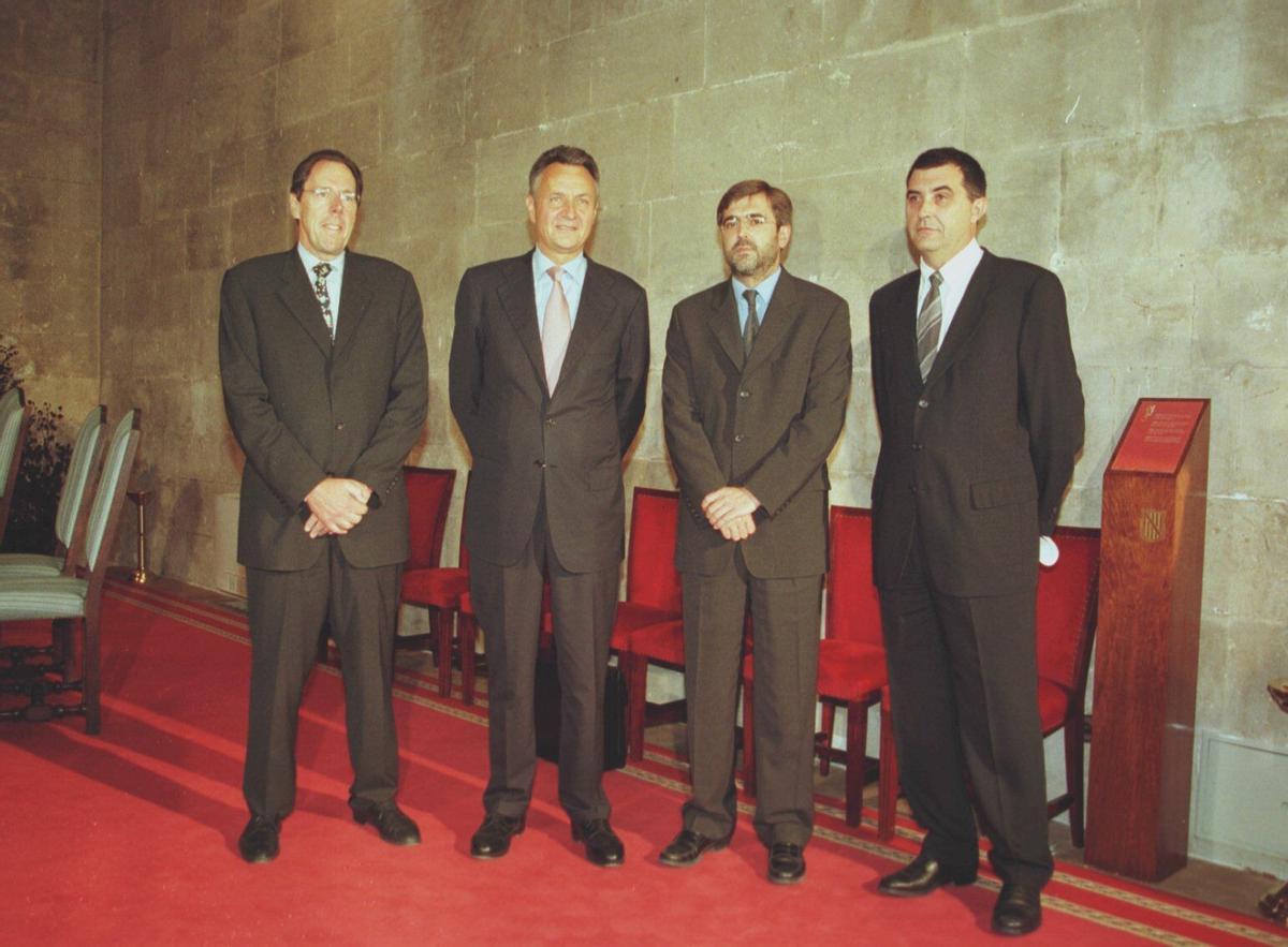 Reunión en el Consolat de Mar de Tui con el presidente Antich Reunión en el Consolat de Mar de Tui con el presidente Antich