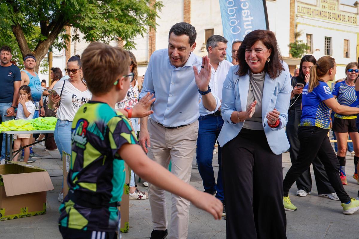 Juanma Moreno abre la campaña en Palma del Río