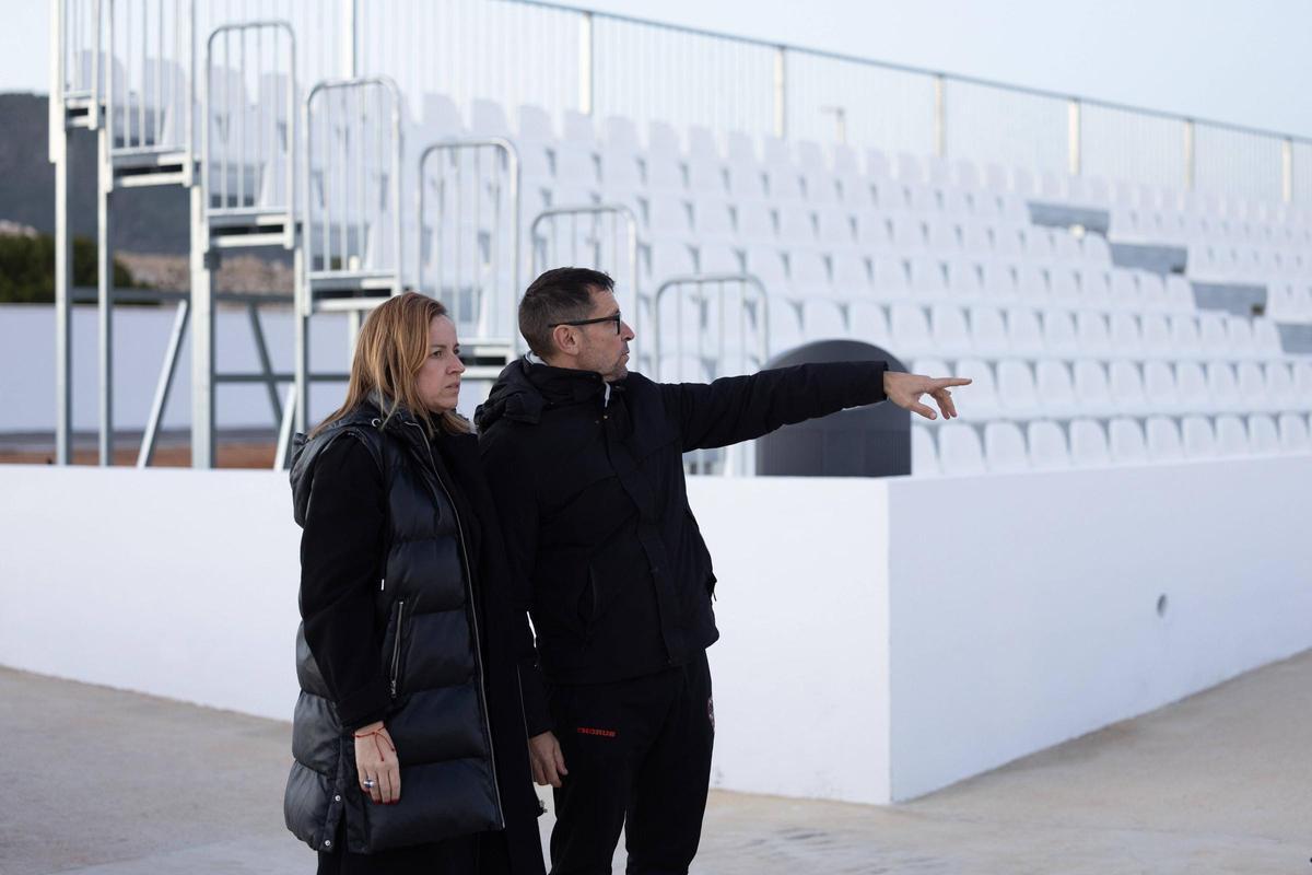 Mira las imágenes del primer entrenamiento del Club de Rugby Ibiza en el Estadio Municipal Es Putxet
