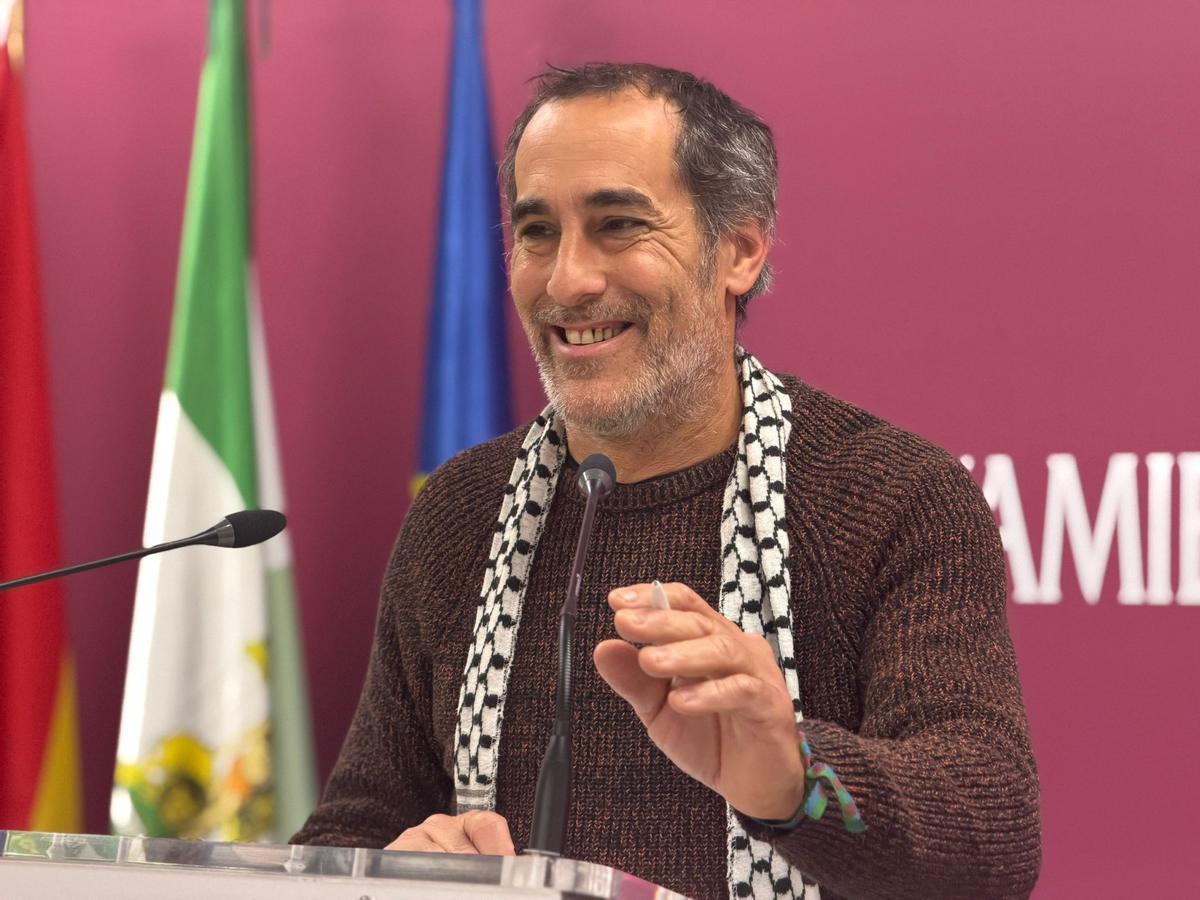 El portavoz de Hacemos Córdoba, Juan Hidalgo.