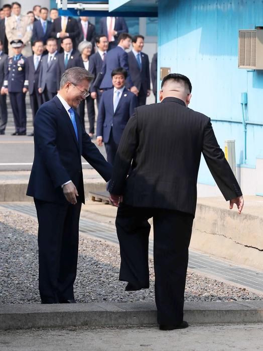 Encuentro entre Kim Jong-un y Moon Jae-in