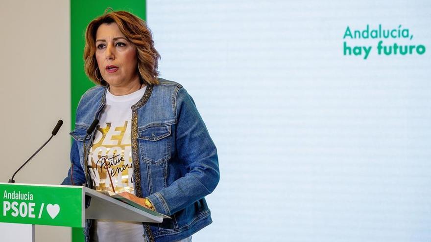 Susana Díaz se suma a la petición de adelanto de primarias en el PSOE andaluz