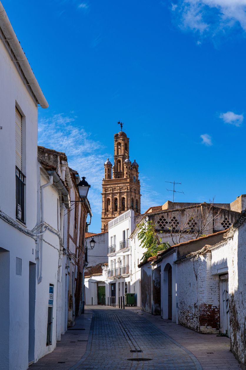 La torre de la iglesia de Nuestra Señora de Granada