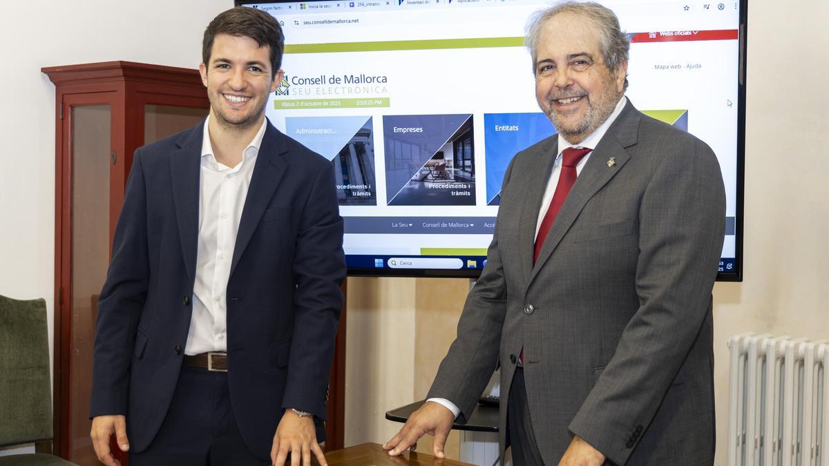 La nueva plataforma digital creada por el Consell permitirá consultar mapas de la isla desde 1968 hasta la actualidad