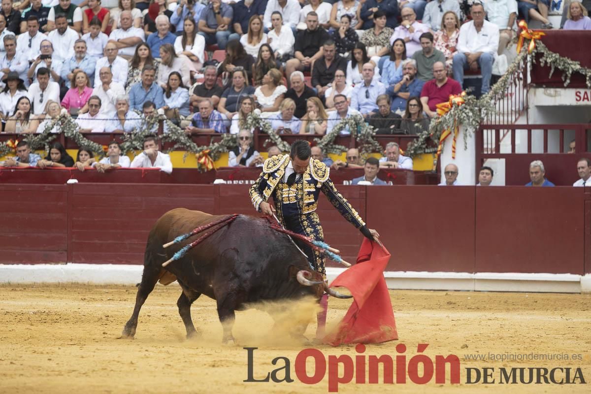 Cuarta corrida en la Feria Taurina de Murcia (Castella, Manzanares y Ureña)