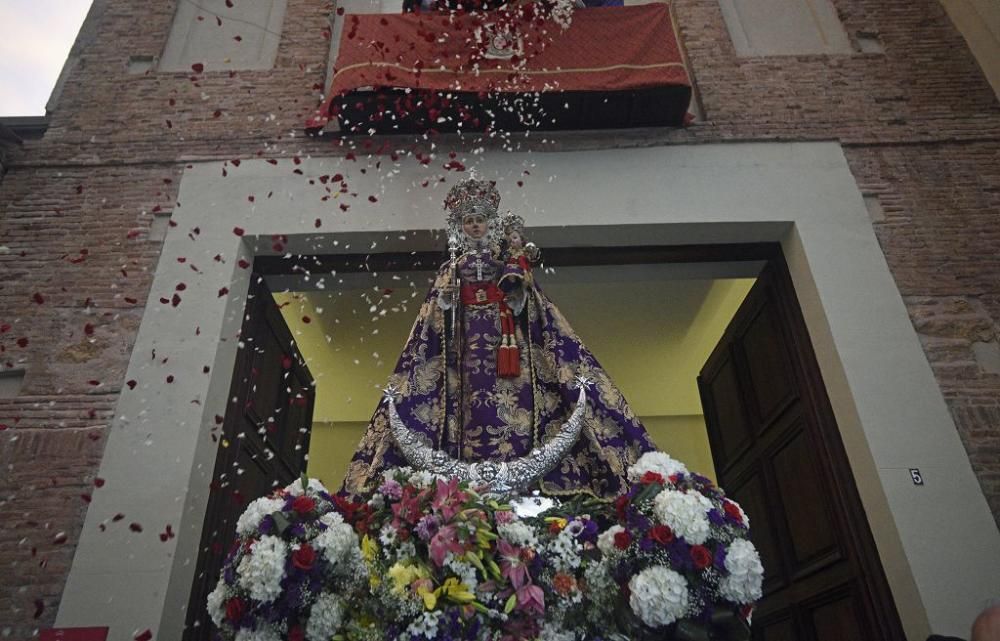 Bajada de la Fuensanta a la Catedral de Murcia