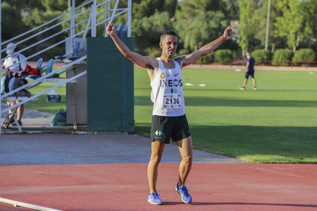 Campeonato regional de atletismo. Primera jornada