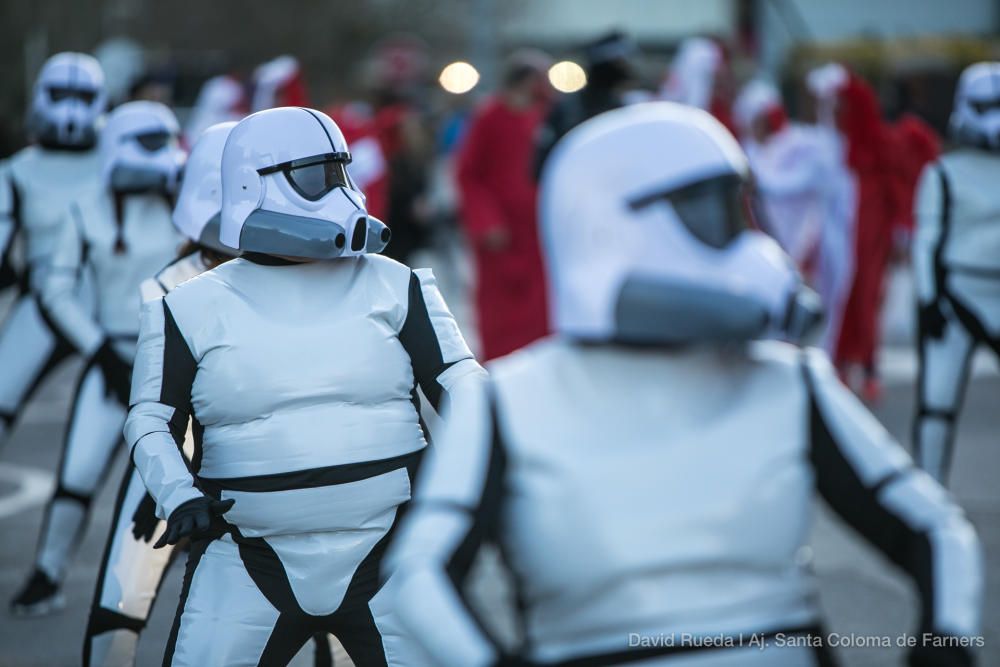 Rua de Carnestoltes a Santa Coloma de Farners - Dissabte 10/2/2018