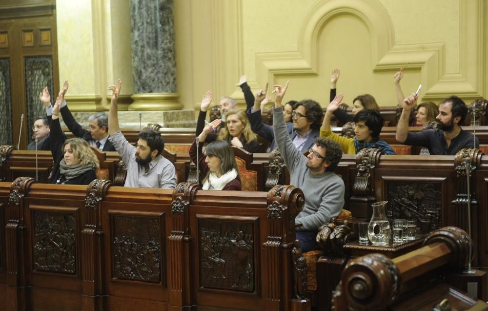 Pleno en A Coruña: Presupuestos 2016