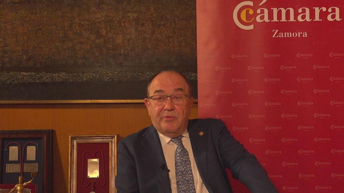 El presidente de la Cámara de Zamora, Enrique Oliveira. | Cedida