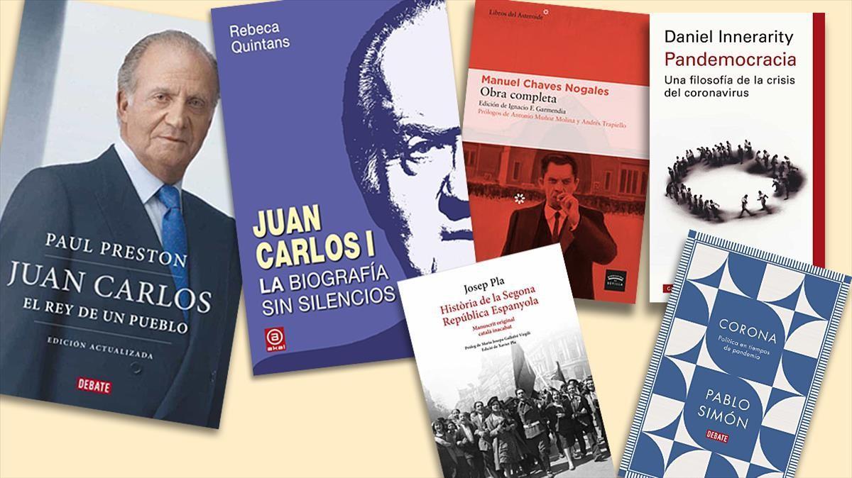 Algunos de los títulos recomendados.