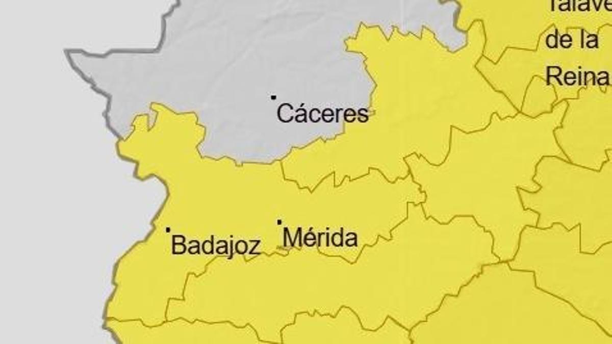 Avisos para el 31 de julio en Extremadura.