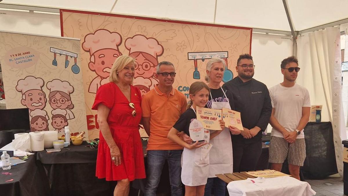 Mari Cruz Notari y su nieta Noa Valero fueron las ganadoras del Senior Chef de 2025 en Castelló.